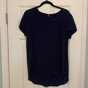 Navy blue Japna blouse